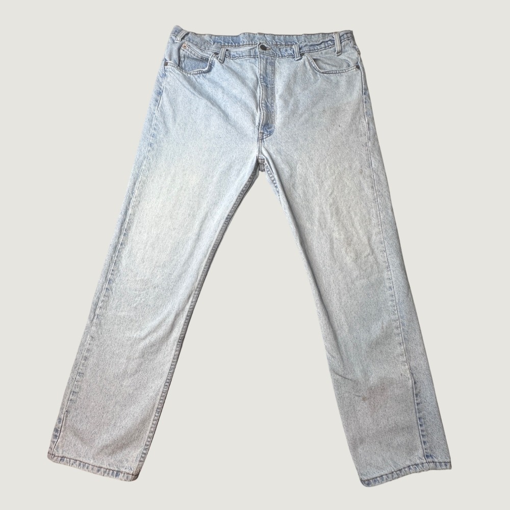 Vintage Levi's Jeans Mens 38x29 Orange Tab Light Wash Straight Leg Denim USA 90s